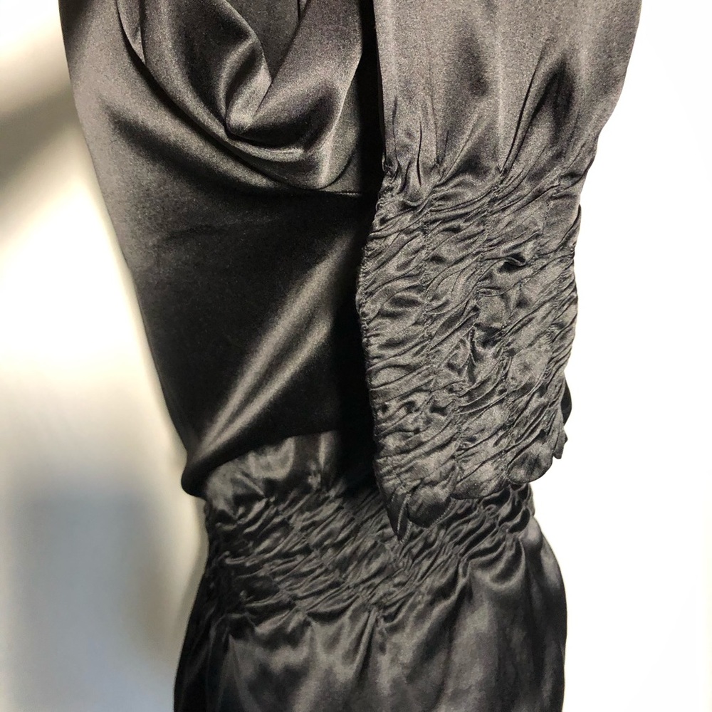 View Silk Ruffled Top - Picture 6 of 11